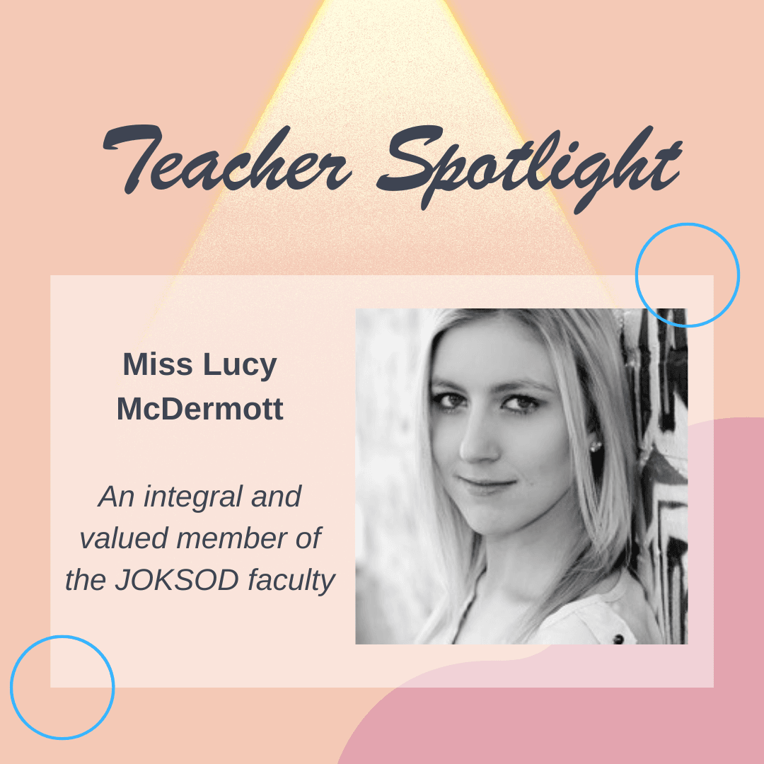 Meet the Teachers: Miss Lucy McDermott Meet the Teachers: Miss Lucy McDermott